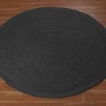 Handcrafted Circular Geometric Jute Area Rug