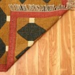 Jute Wool Kilim Yellow Handwoven Area Rug