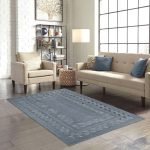 Indian Hand Braided Jute Grey Large Area Rug