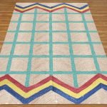 Handcrafted Bedroom Turquoise Jute Rug