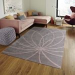 Hand Tufted Wool Grey Abstract Rug