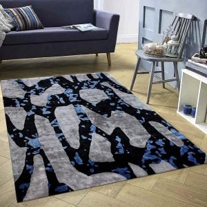 Hand Tufted Silk Grey Area Rug