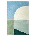 Modern Wool Rug Hand Tufted Lobby Carpet