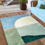 Modern Wool Rug Hand Tufted Lobby Carpet