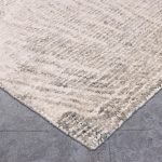 White Hand Tufted Wool Dining Area Rugs