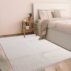 Cotton Dhurrie Hand Block Printed Premium Rug