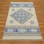 Embroidery Rug For Home Décor Large Dining Room Area Dhurrie