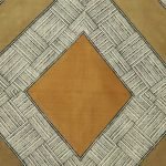 Modern Cotton Dhurrie Block Printed Hause Warm Rug