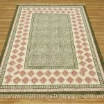 Home Décor Cotton Dhurrie Block Printed Hall Area Rug