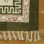 Home Décor Cotton Dhurrie Block Printed Hall Area Rug