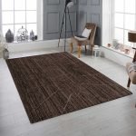 Brown Jute Carpet Hand Braided Living Room Area Rug