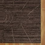 Brown Jute Carpet Hand Braided Living Room Area Rug