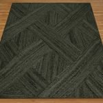 Green Hand Braided Jute Rugs House Decor Hall Area Carpet