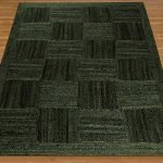 Green Hand Braided Jute Rug Living Room Area Carpet