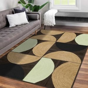 Modern Hand Braided Jute Rugs House Décor Carpet