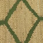 Hand Woven Green Jute Modern Home Rug