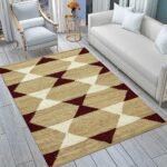 Beige Jute Modern House Warm Rug