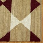 Beige Jute Modern House Warm Rug