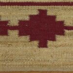 Beautiful Maroon Hand Woven Home Decor Rug