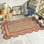 Indian Hand Braided Dining Hall Area Rug