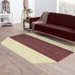 Hand Braided Brown Modern Area Rug