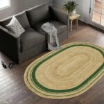 Hand Braided Carpet Living Room Area Rug