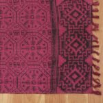 Hand Block Printed Cotton House Area Dhurrie